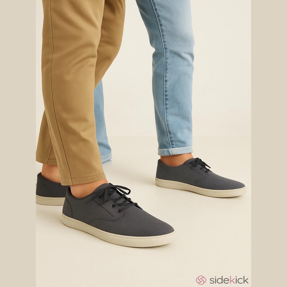 Men's Lukees Casual Shoes Gray Size 13